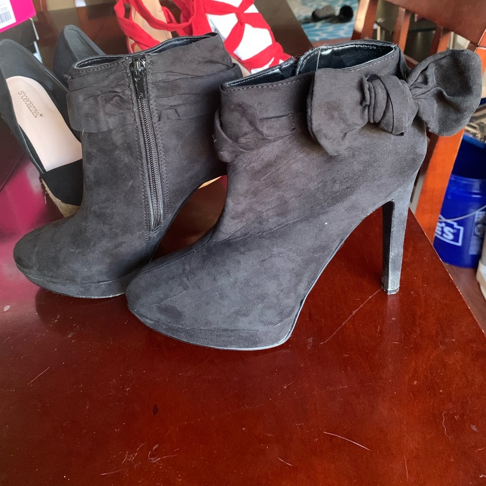 JUSTFAB ‘Cecile’ High Heel Booties